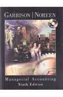 Managerial Accounting Ninth Edition | Kitap Keyfim