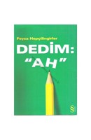 Dedim "Ah" / Türkçe Off 2 | Kitap Keyfim