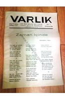 VARLIK Sayı :1 Yıl: 1933  (Tıpkıbasım) | Kitap Keyfim