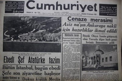 Cumhuriyet 16 İkinciteşrin 1938 | Kitap Keyfim