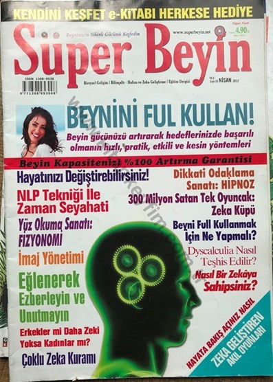 Süper Beyin Nisan 2012 Sayısı | Kitap Keyfim